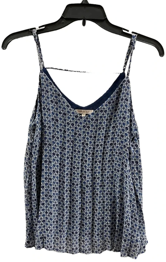 Top Sleeveless By Skies Are Blue In Blue, Size: S