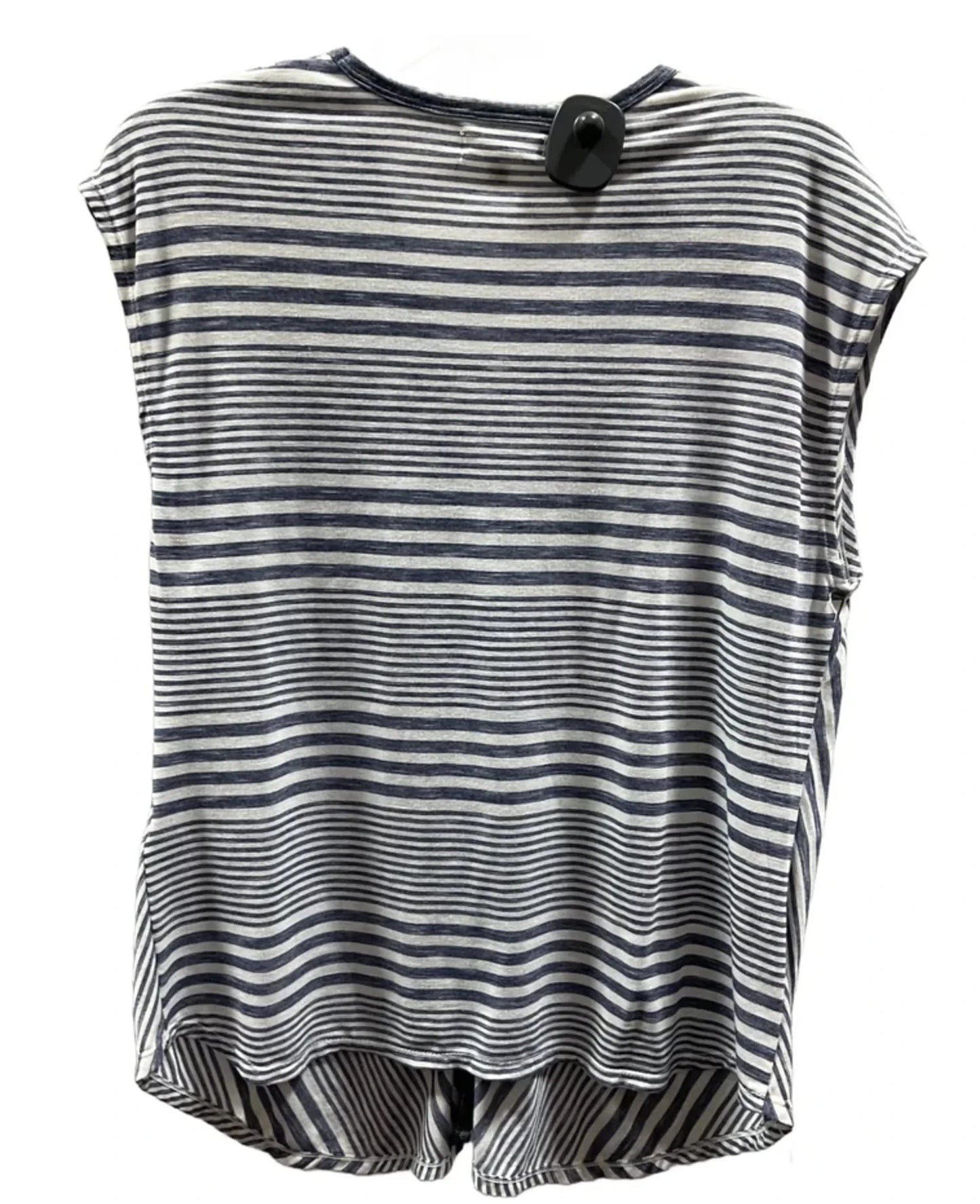 Top Short Sleeve By Max Studio In Blue, Size: M