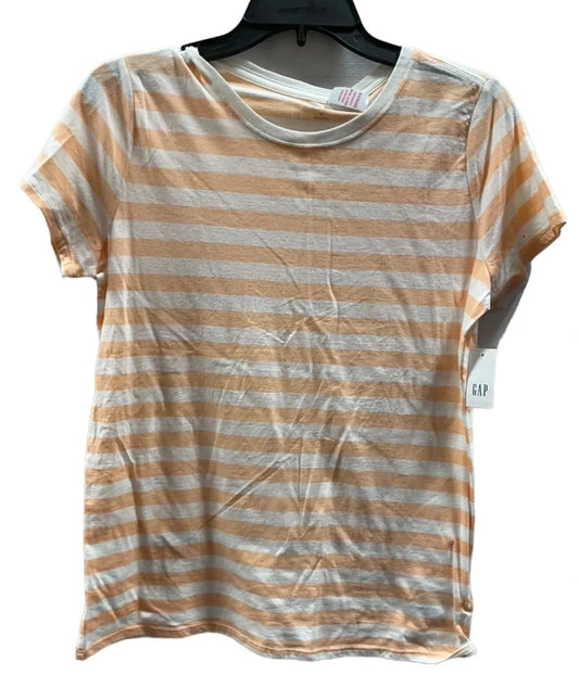 Top Short Sleeve By Gap In Orange, Size: M