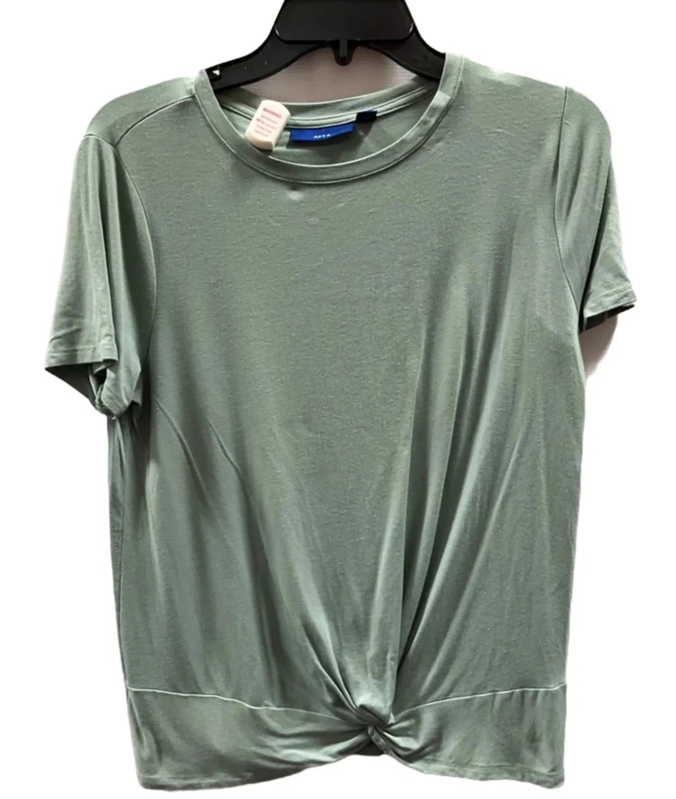 Top Short Sleeve By Apt 9 In Green, Size: M