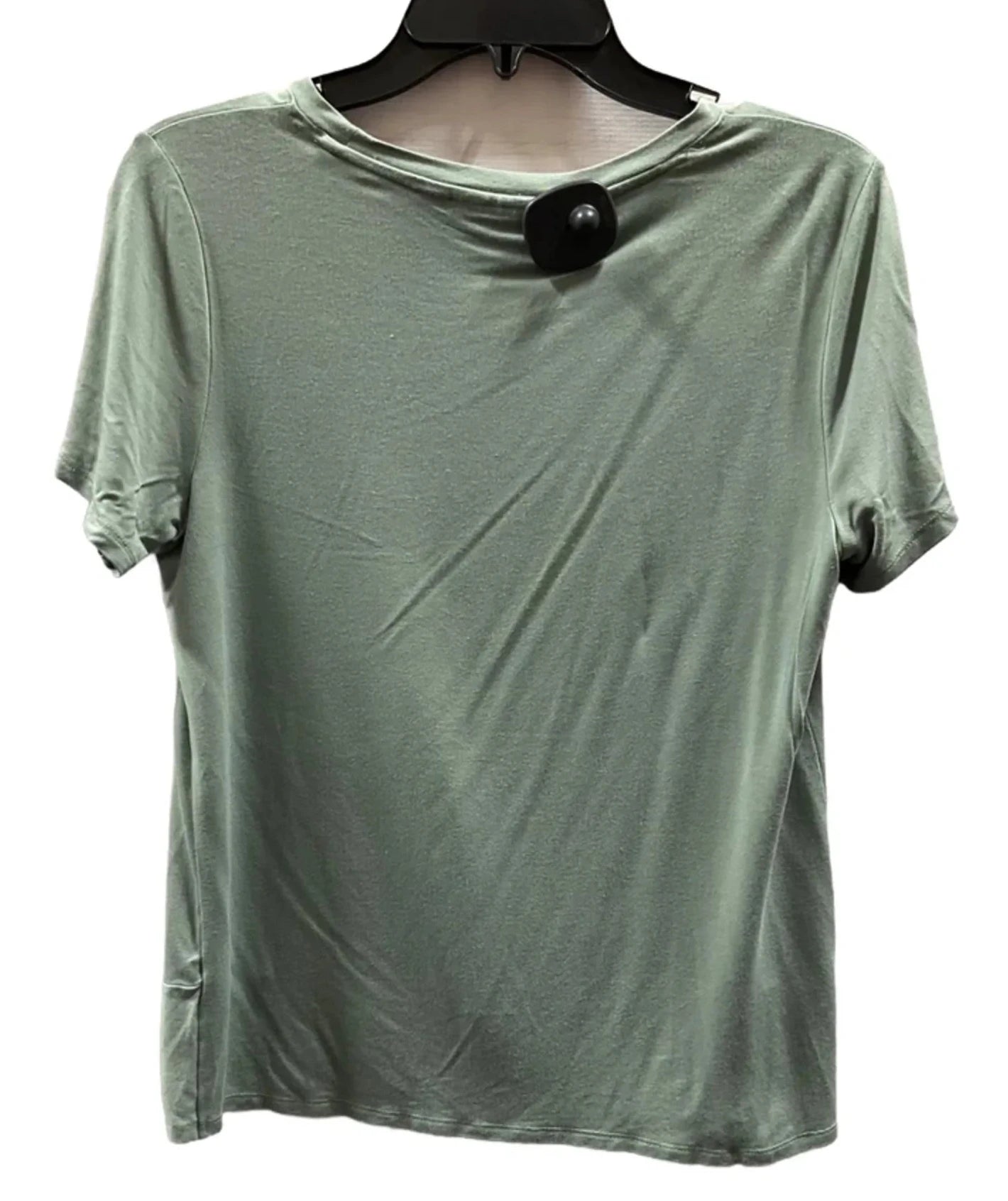 Top Short Sleeve By Apt 9 In Green, Size: M