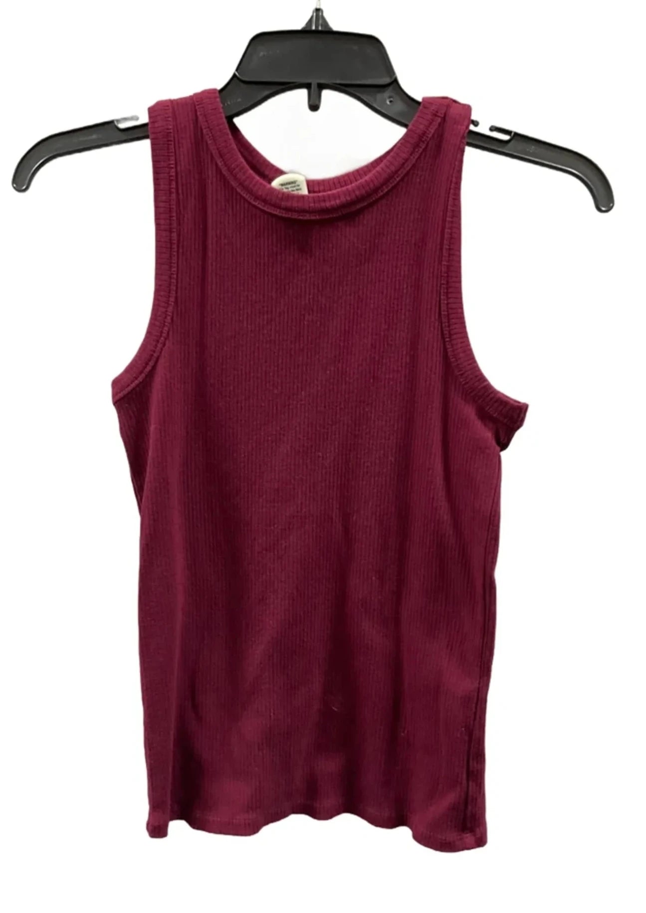 Top Sleeveless Basic By Maurices In Maroon, Size: M