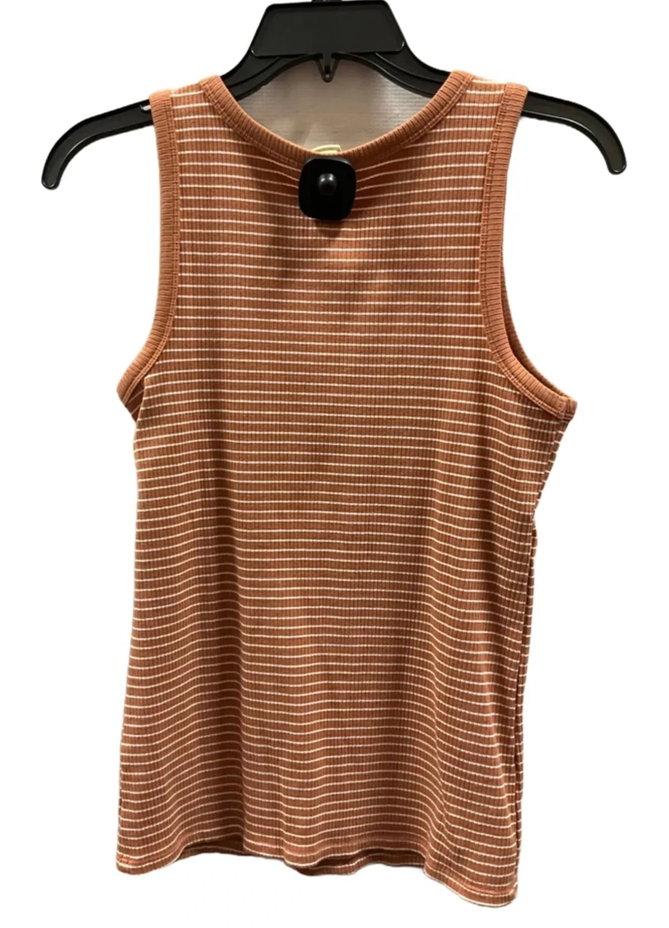 Top Sleeveless Basic By Nine West In Striped Pattern, Size: M