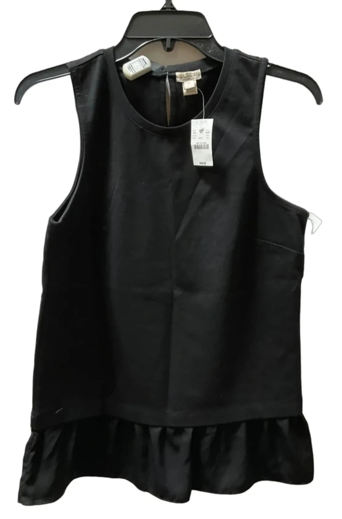 Top Sleeveless By J. Crew In Black, Size: Xs