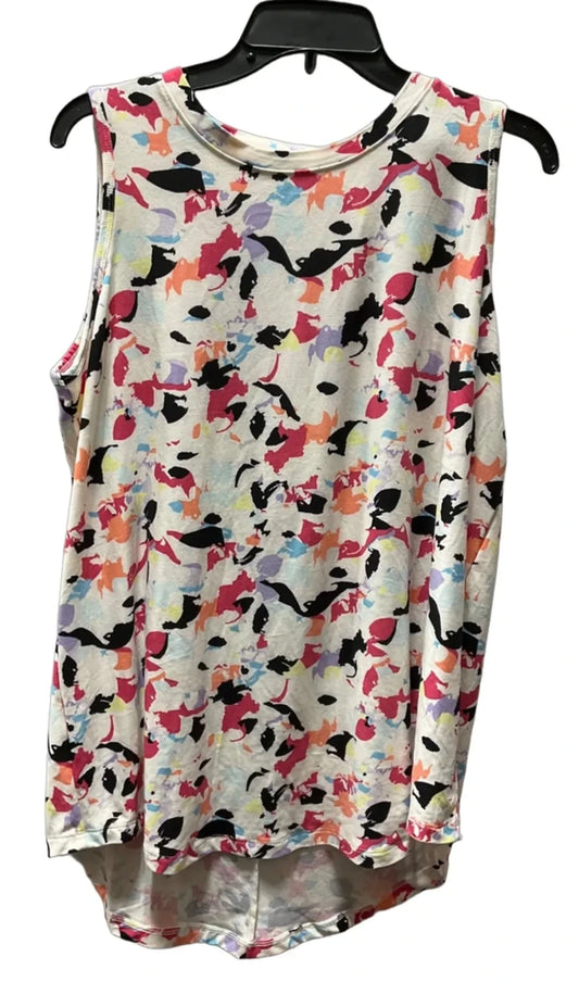 Athletic Tank Top By Livi Active In Multi-colored, Size: Xl
