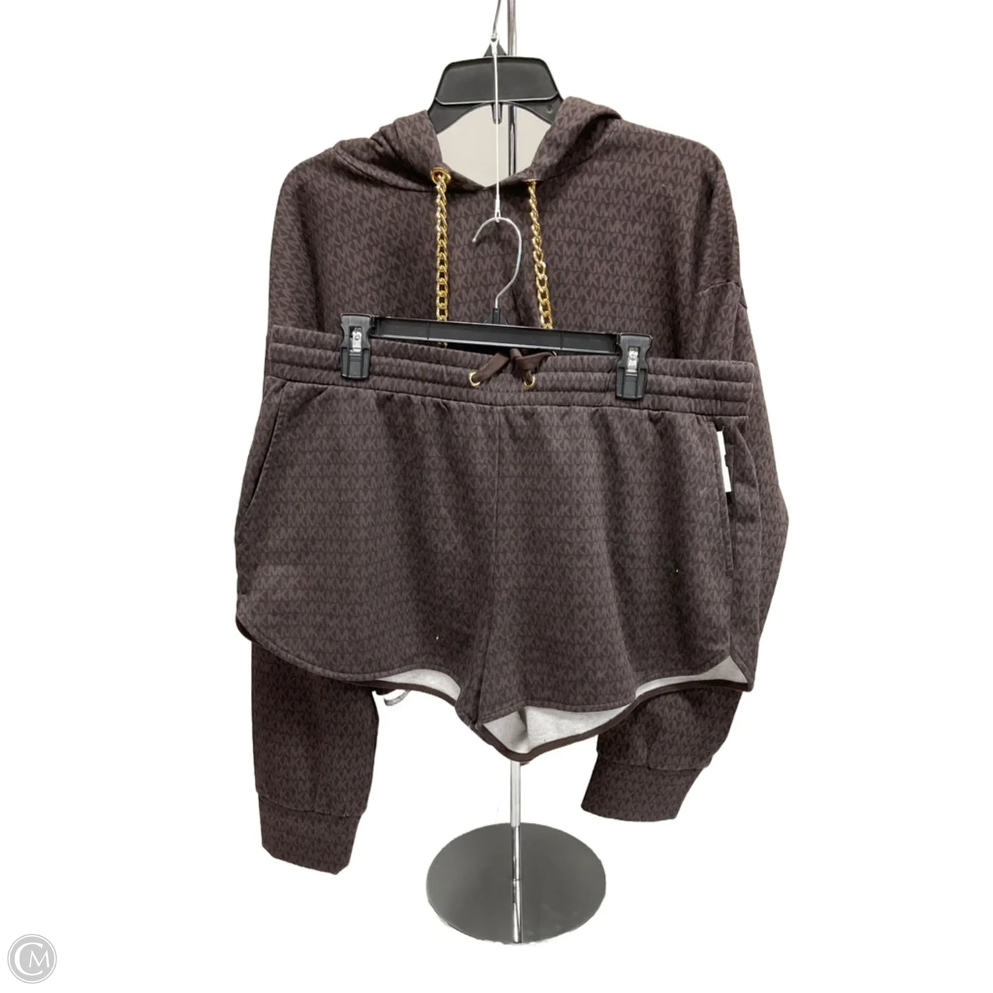 Lounge Set Shorts By Michael By Michael Kors In Brown, Size: Xl