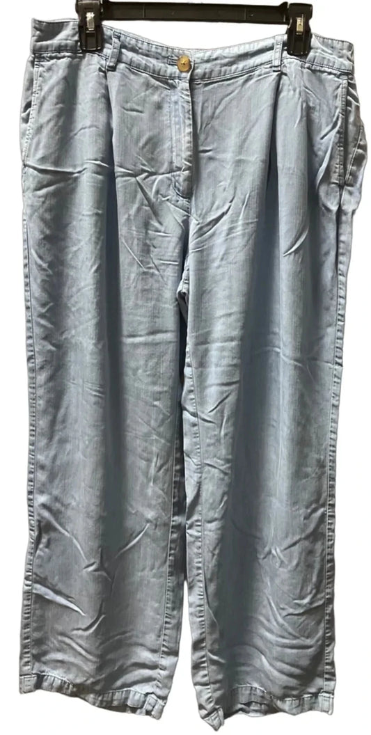 Pants Linen By J. Jill In Blue, Size: 12