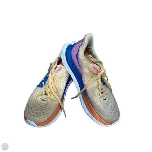 Shoes Athletic By Hoka In Orange, Size: 7
