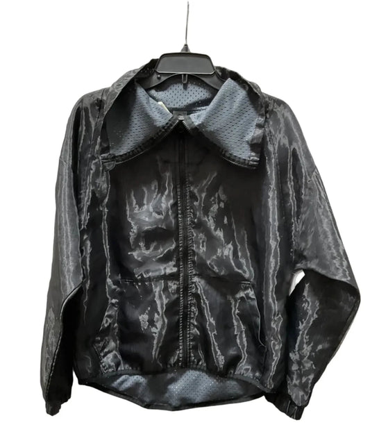 Athletic Jacket By Champion In Black, Size: M