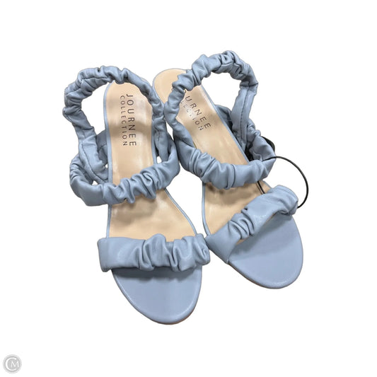Shoes Heels Kitten By Journee In Grey, Size: 8