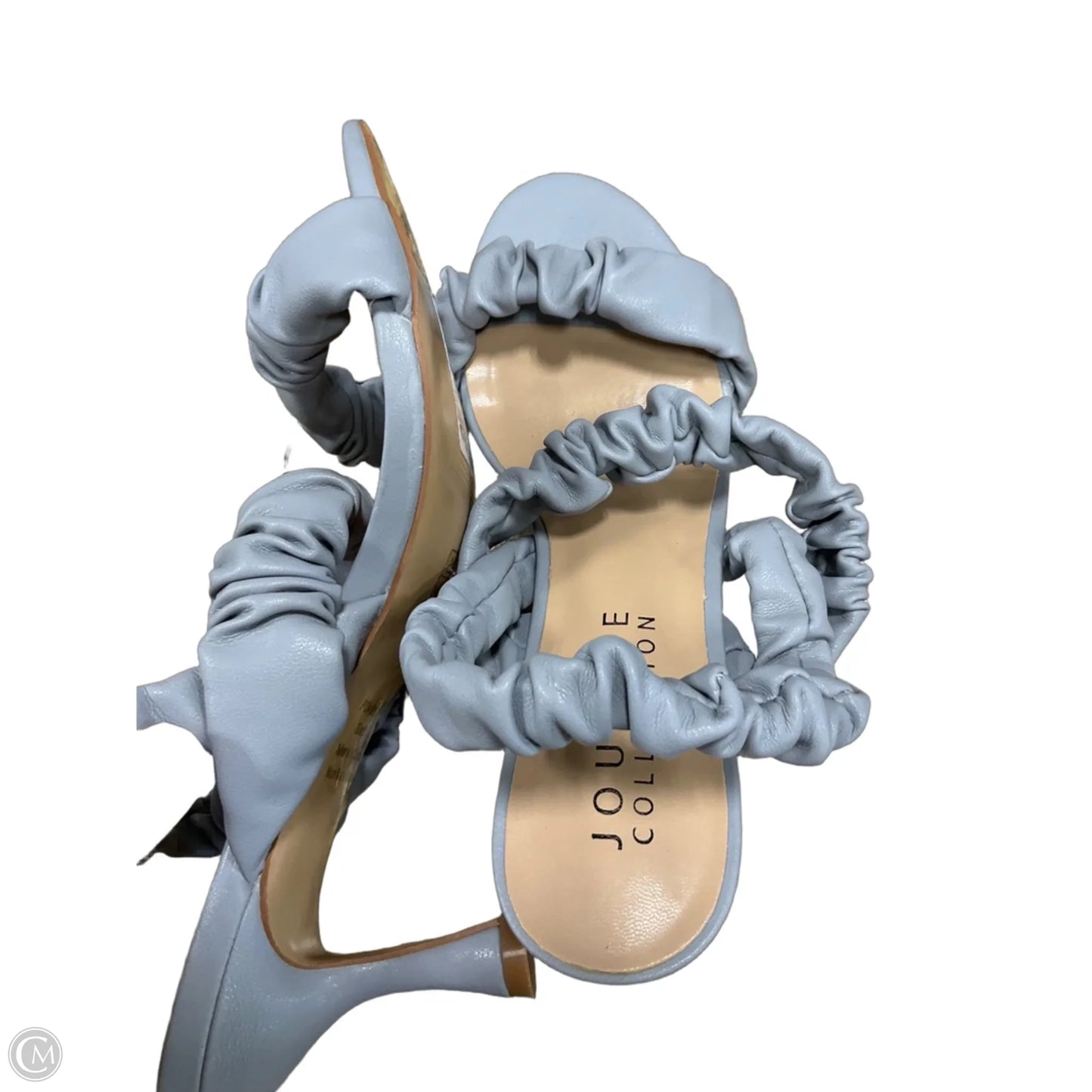 Shoes Heels Kitten By Journee In Grey, Size: 8