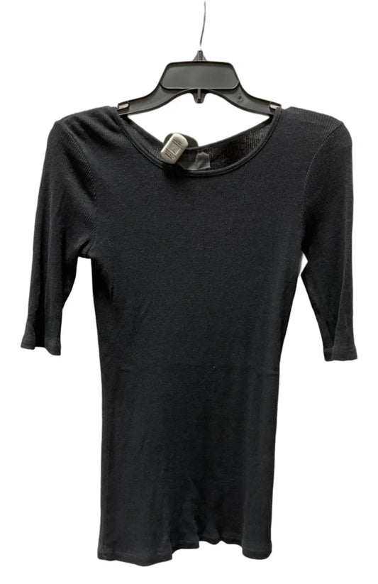Top Short Sleeve By Michael Stars In Black, Size: Osfm