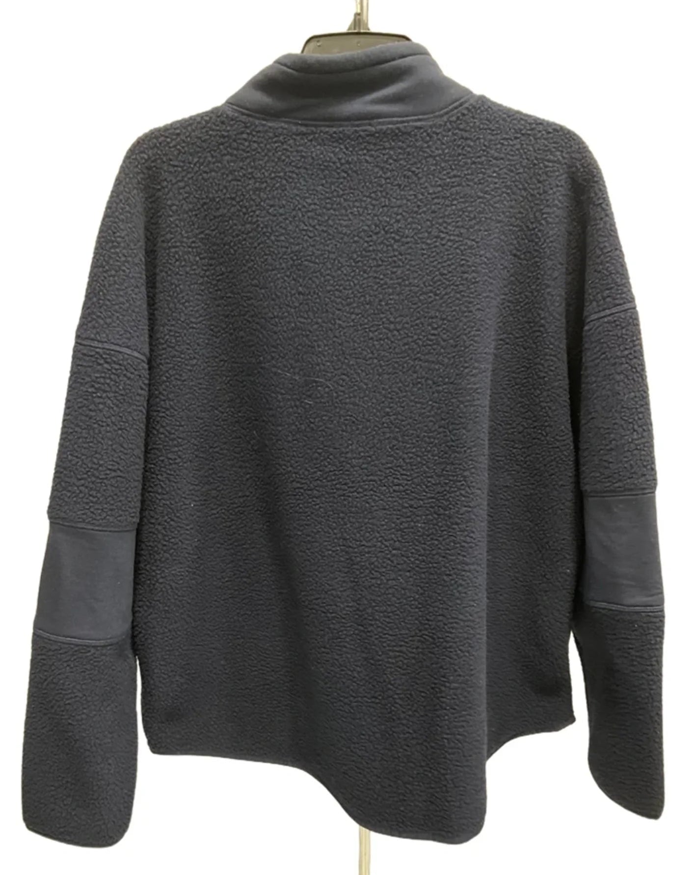 Jacket Fleece By Talbots In Navy, Size: Xl