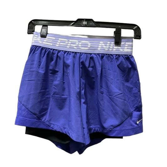Athletic Shorts By Nike In Purple, Size: Xs