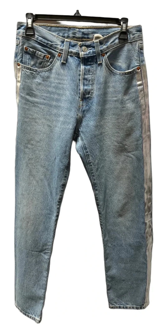 Jeans Straight By Levis In Blue, Size: 4