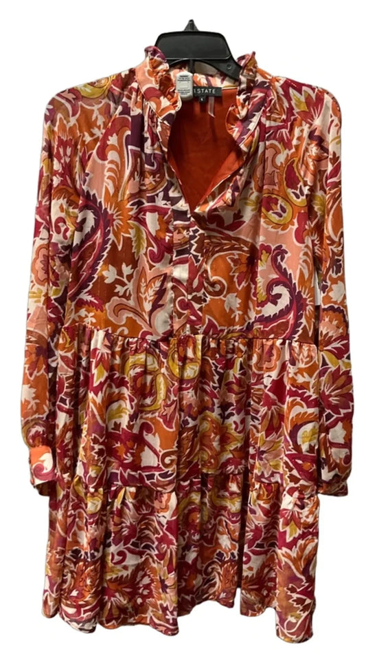 Dress Casual Maxi By 1.state In Orange, Size: L