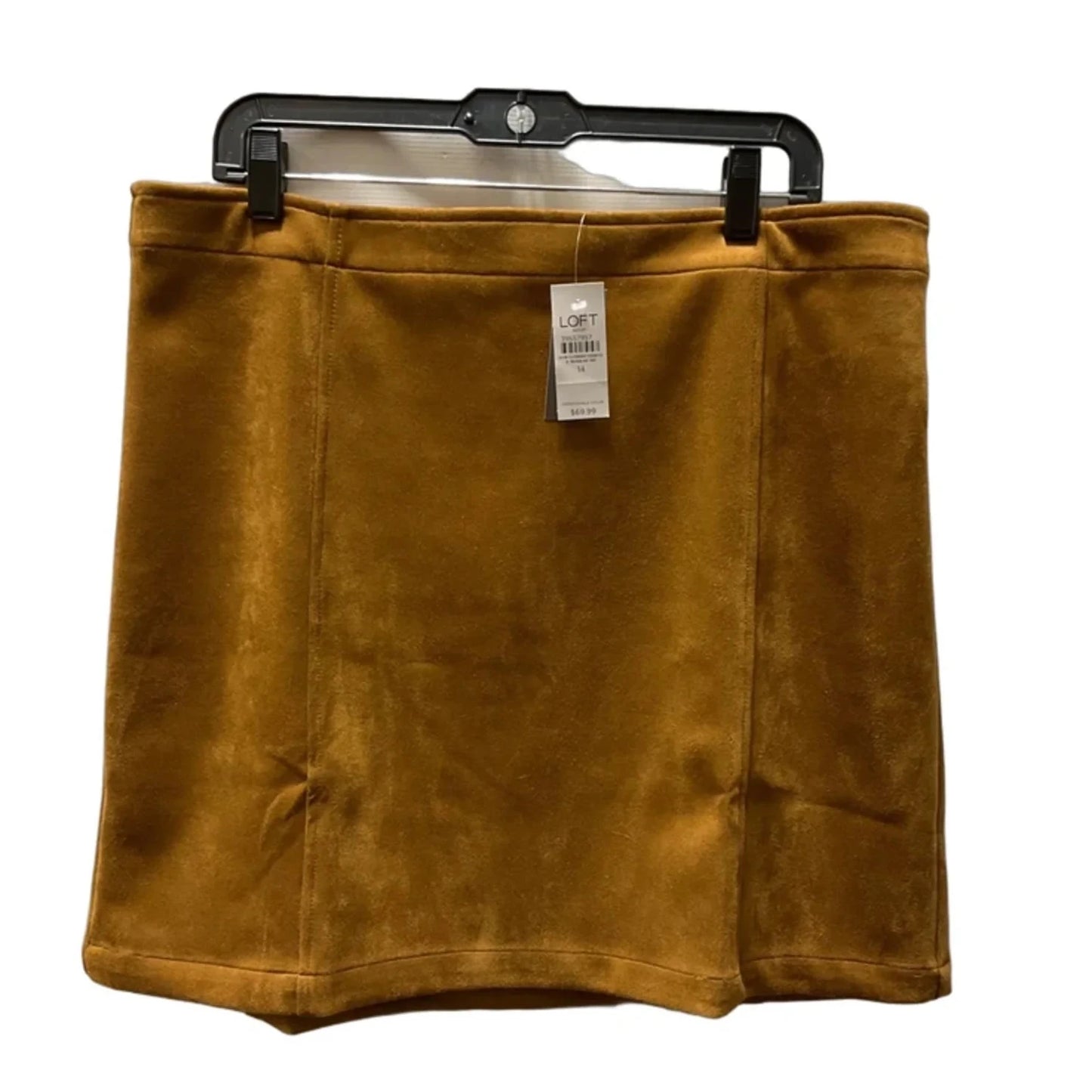 Skirt Mini & Short By Loft In Tan, Size: 14