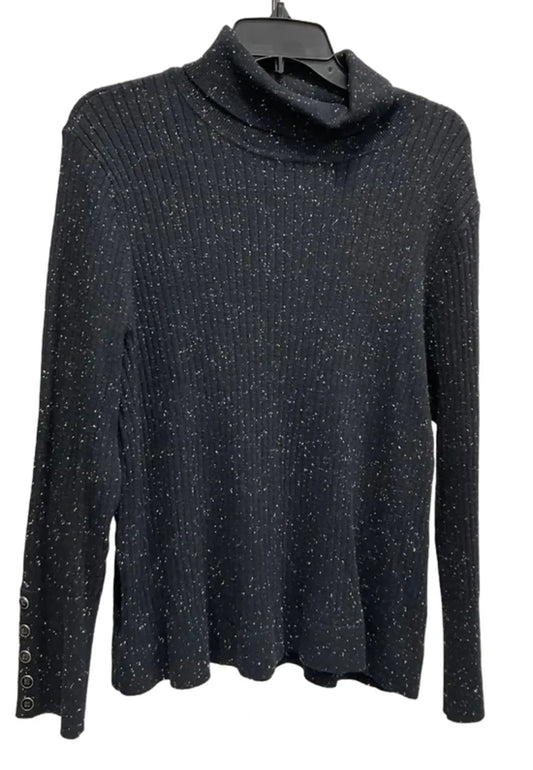 Sweater By Talbots In Black, Size: 2x