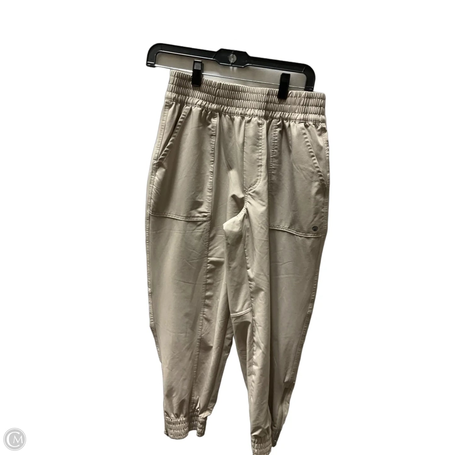 Athletic Pants By Apana In Tan, Size: M