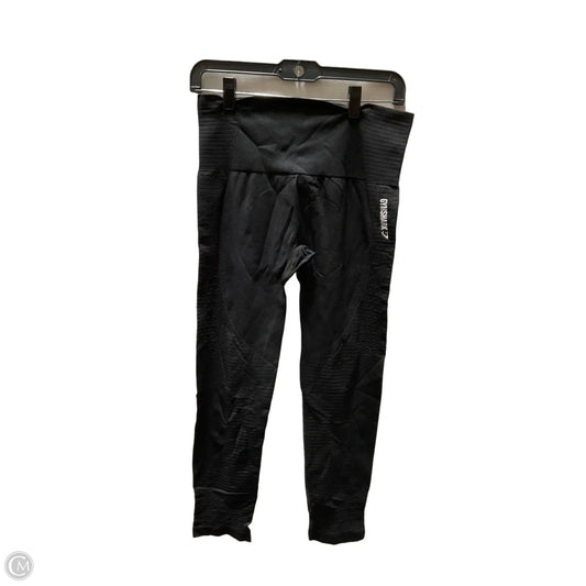 Athletic Leggings By Gym Shark In Black, Size: L