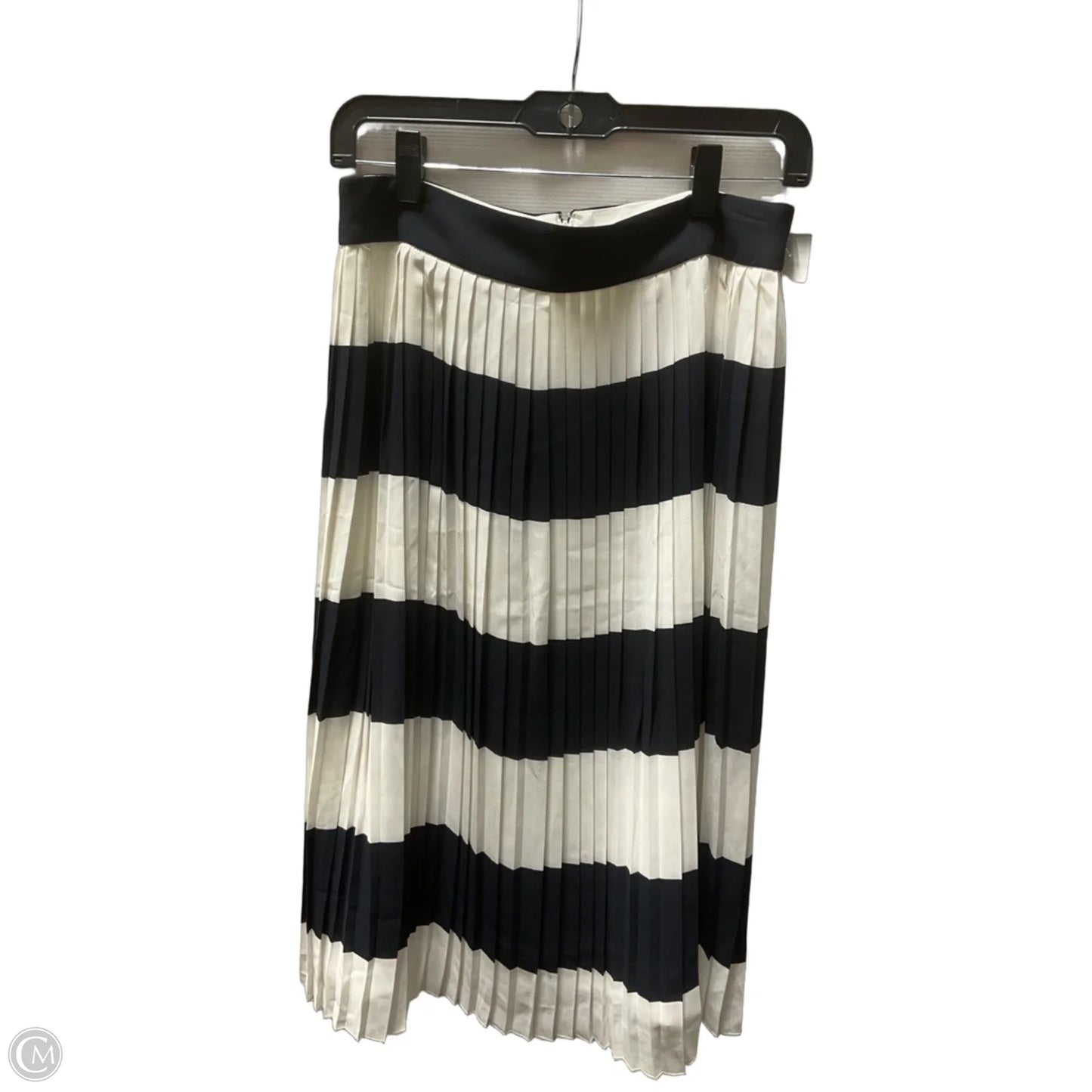 Skirt Midi By J. Crew In Striped Pattern, Size: 8p