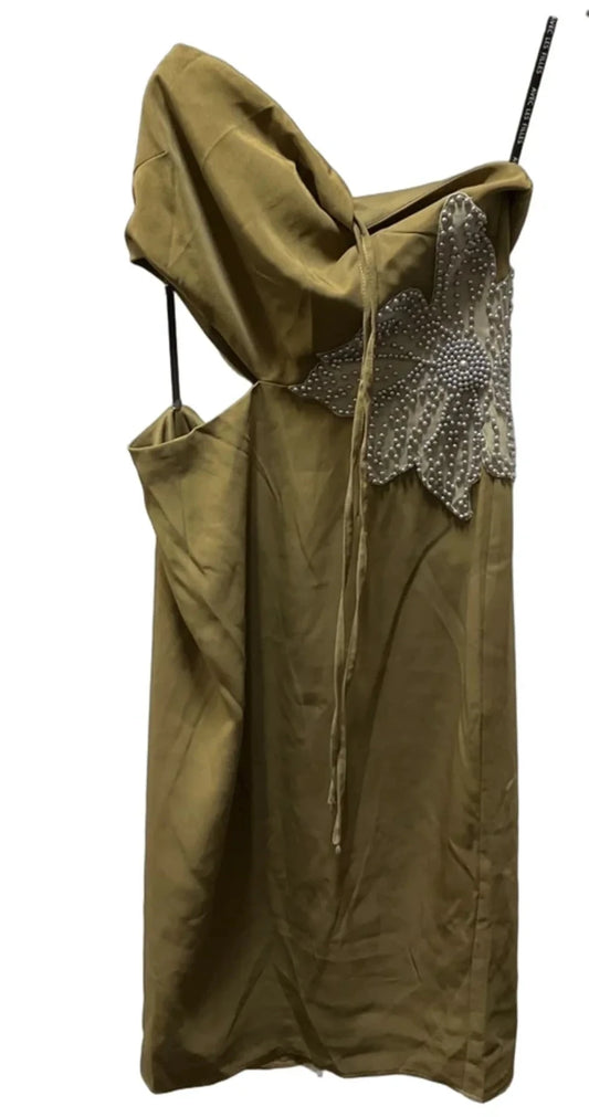 Dress Party Midi By Avec Les Filles In Green, Size: 12