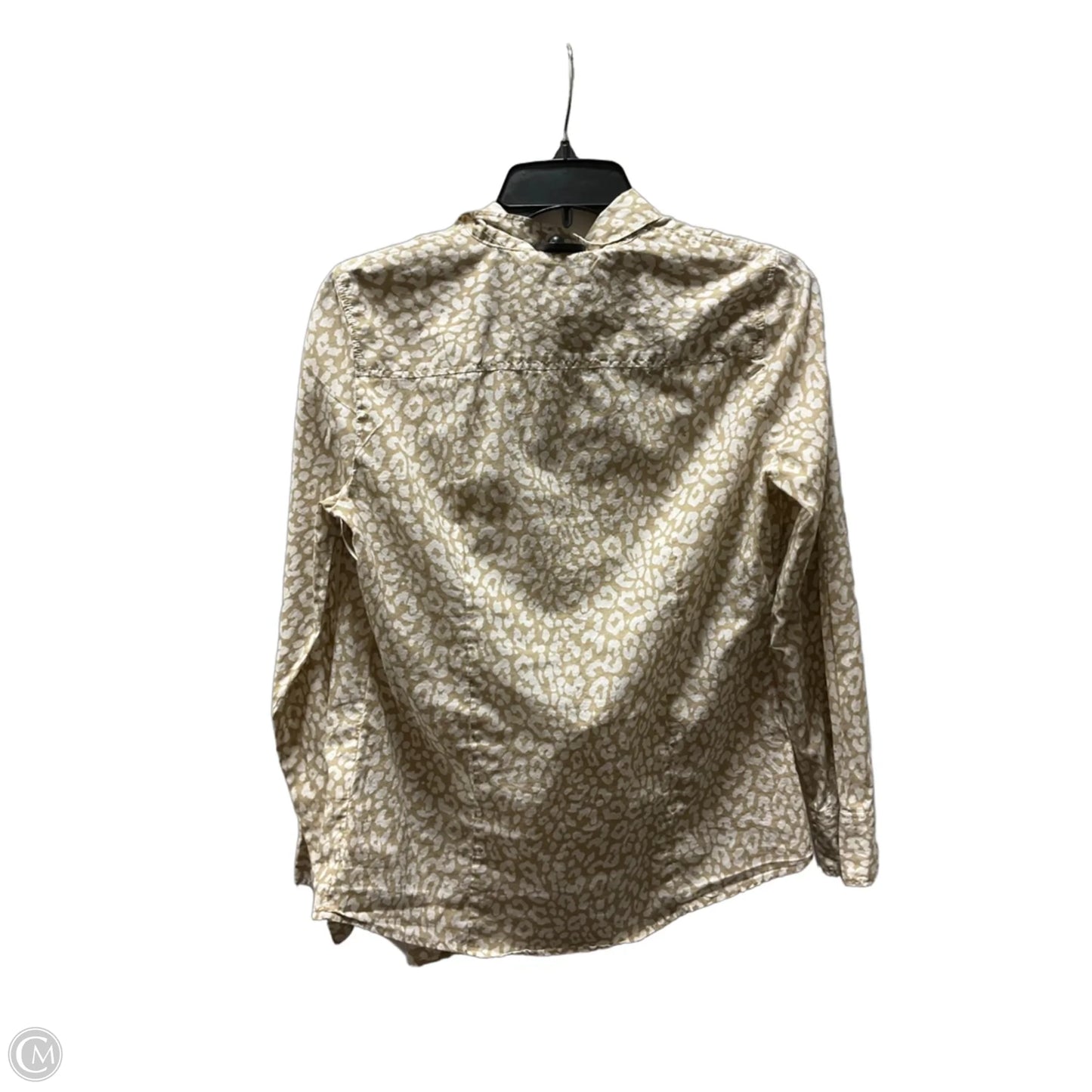 Blouse Long Sleeve By J. Crew In Animal Print, Size: S