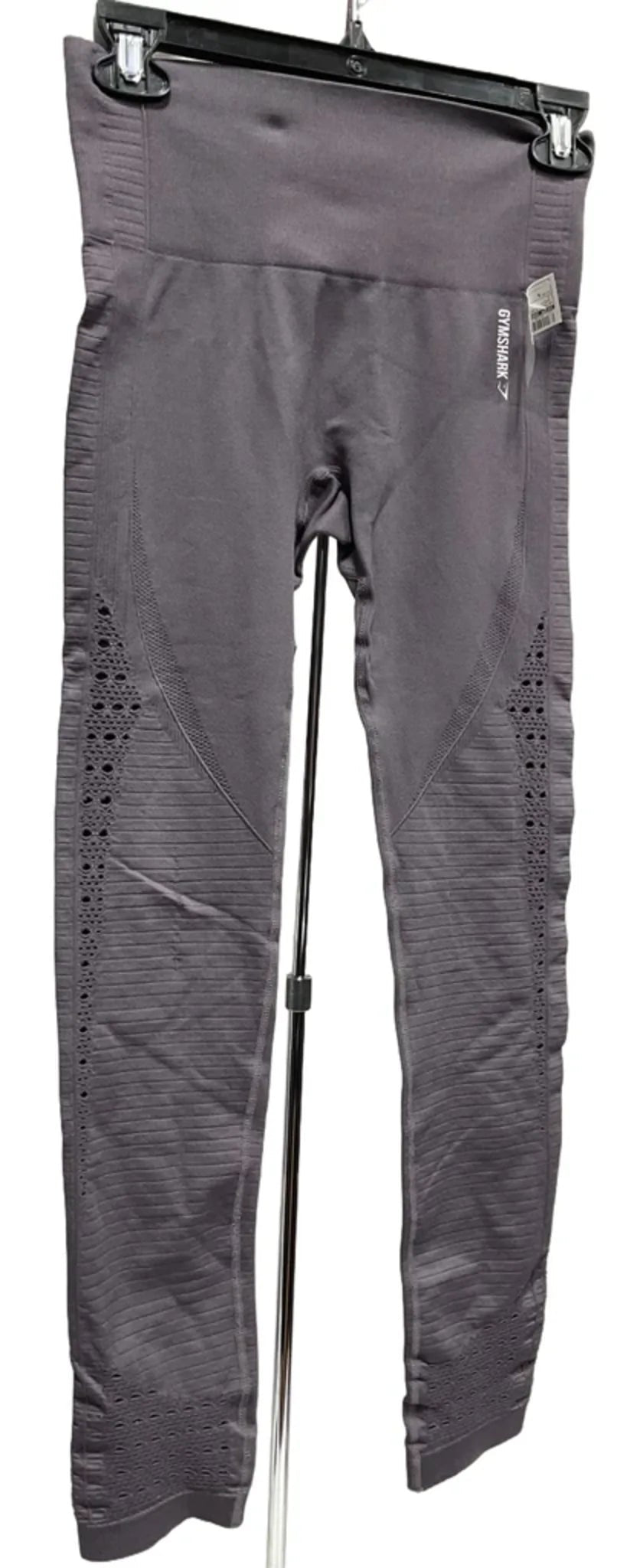 Athletic Leggings By Gym Shark In Grey, Size: S