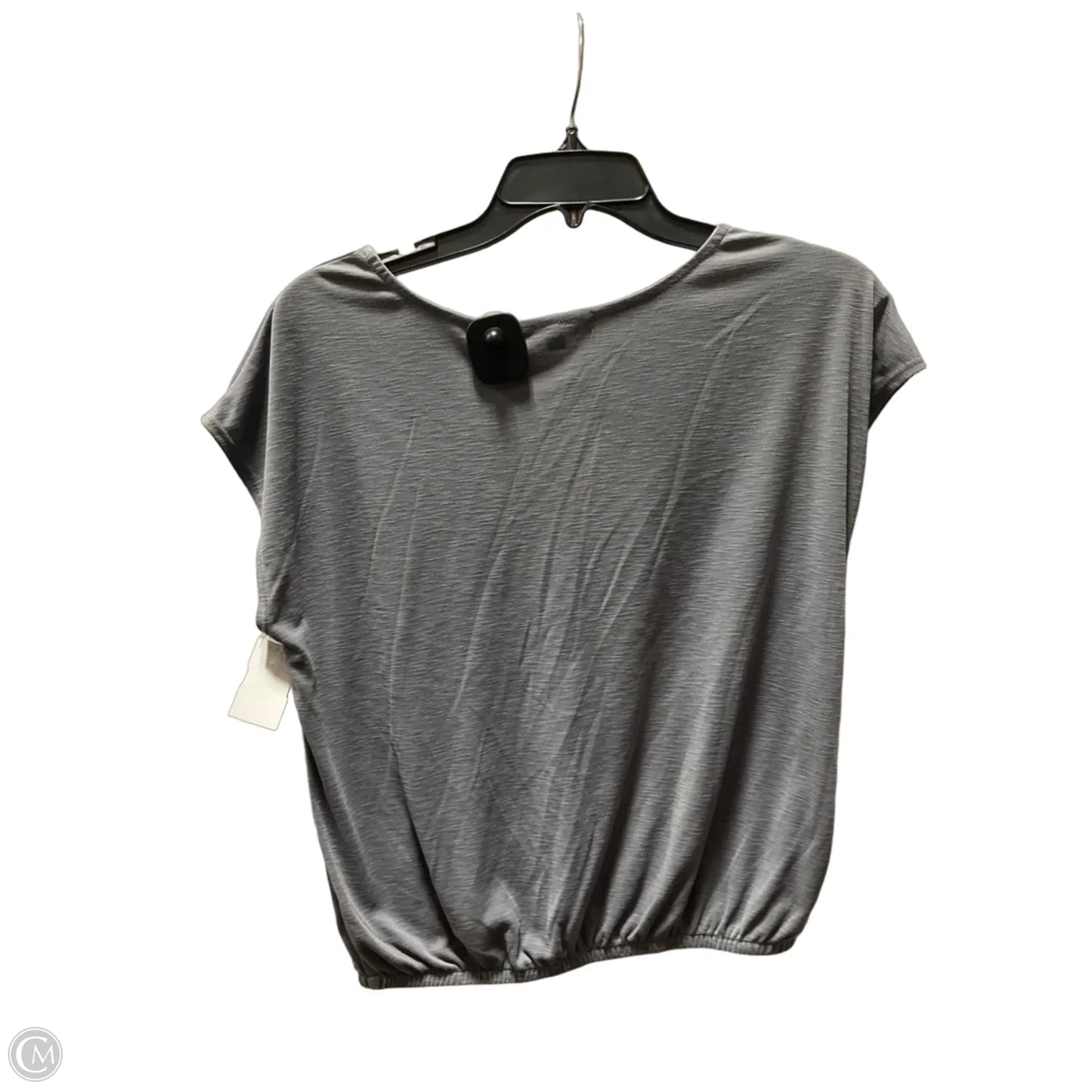 Top Short Sleeve By Green Envelope In Grey, Size: M