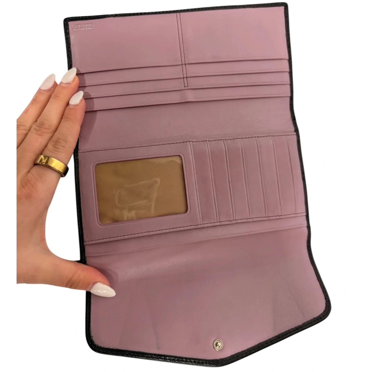 Wallet Designer By Coach, Size: Large