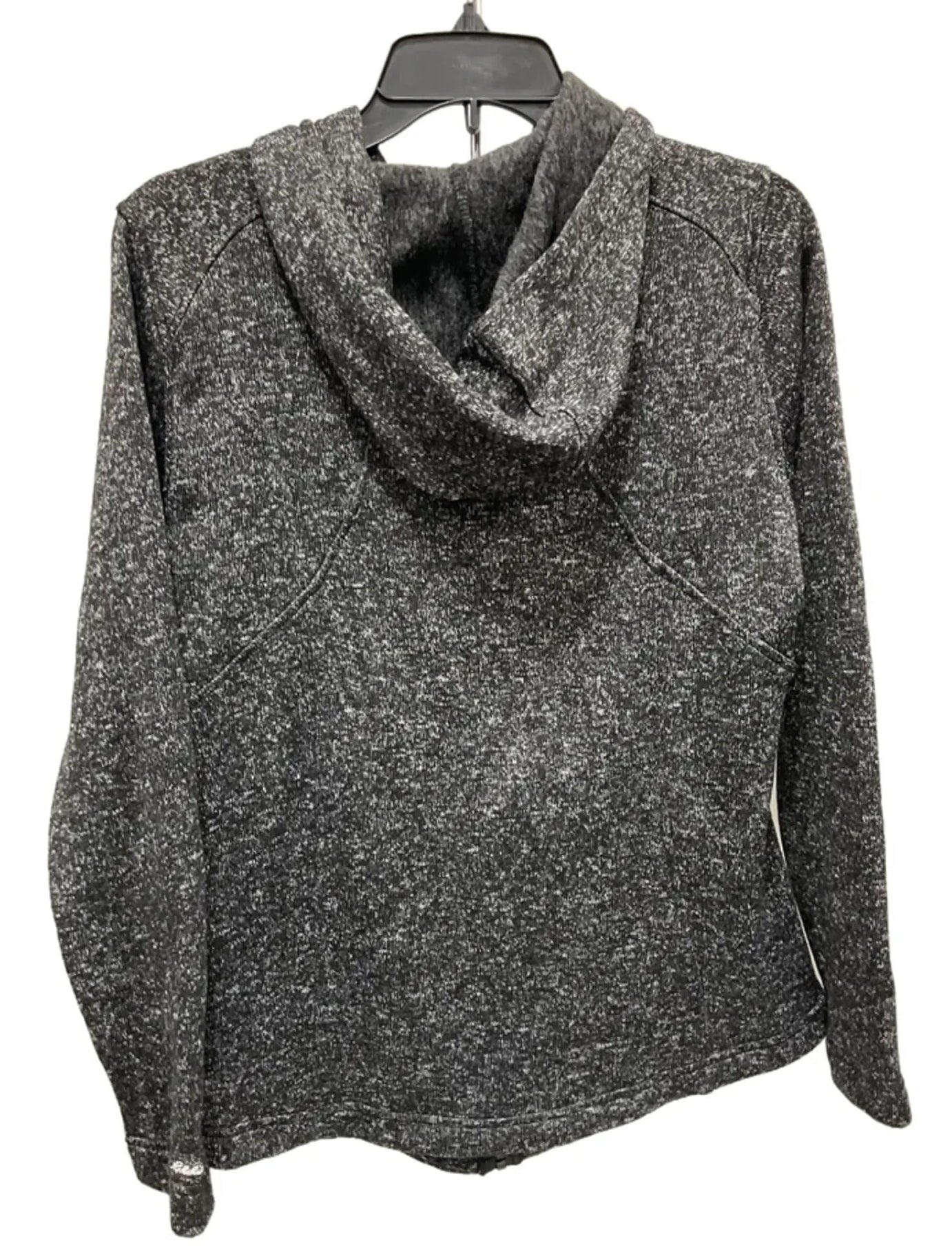 Athletic Jacket By Eddie Bauer In Grey, Size: M