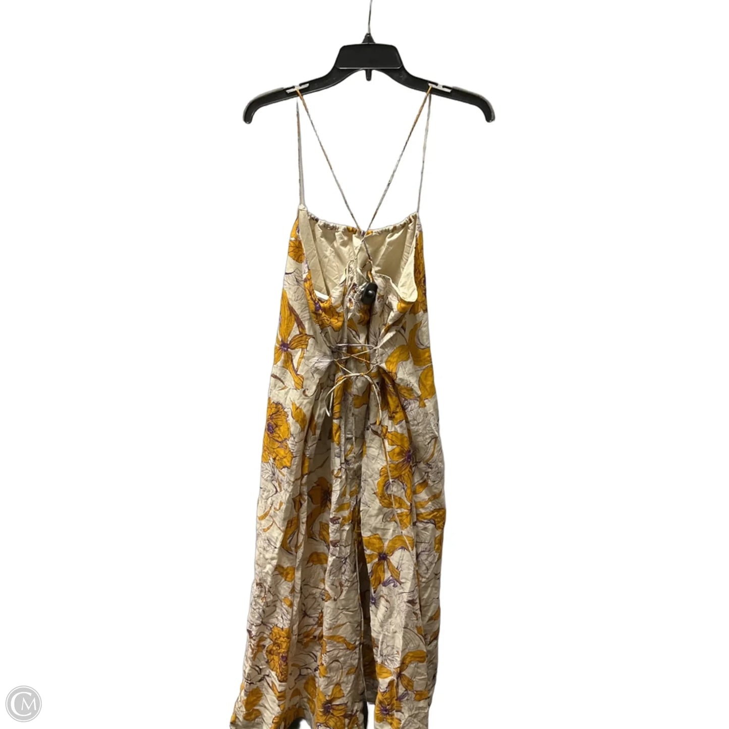 Dress Casual Maxi By Banana Republic In Yellow, Size: L