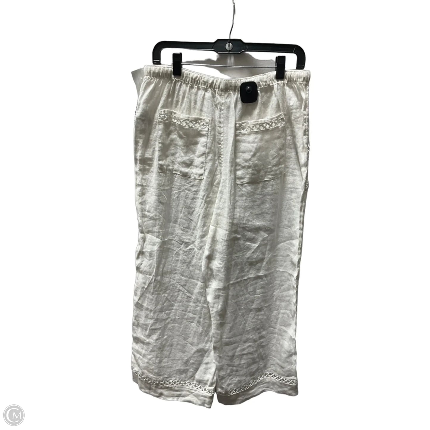 Pants Linen By Joie In White, Size: M