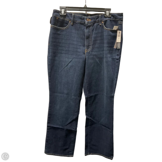 Jeans Boot Cut By Talbots In Blue, Size: 12p