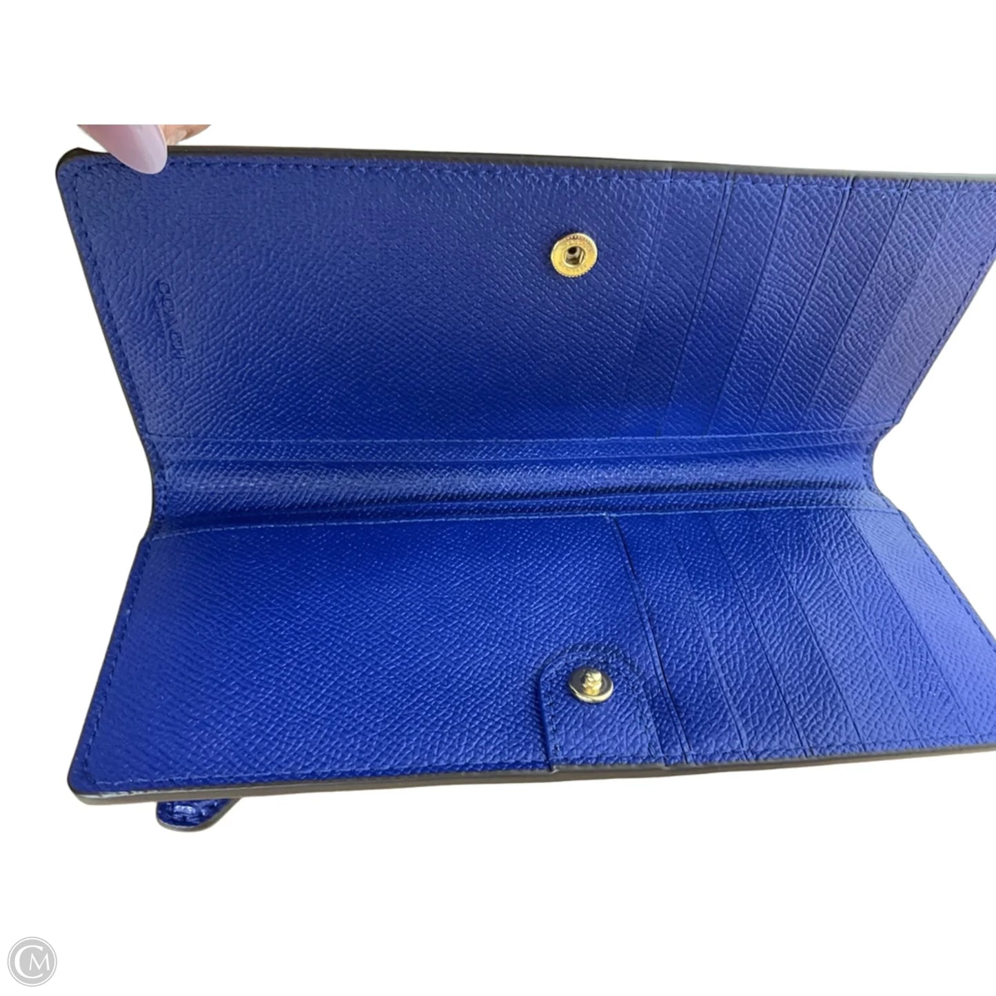 Wallet Designer By Coach, Size: Large