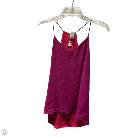 Top Sleeveless By Express In Purple, Size: Xs
