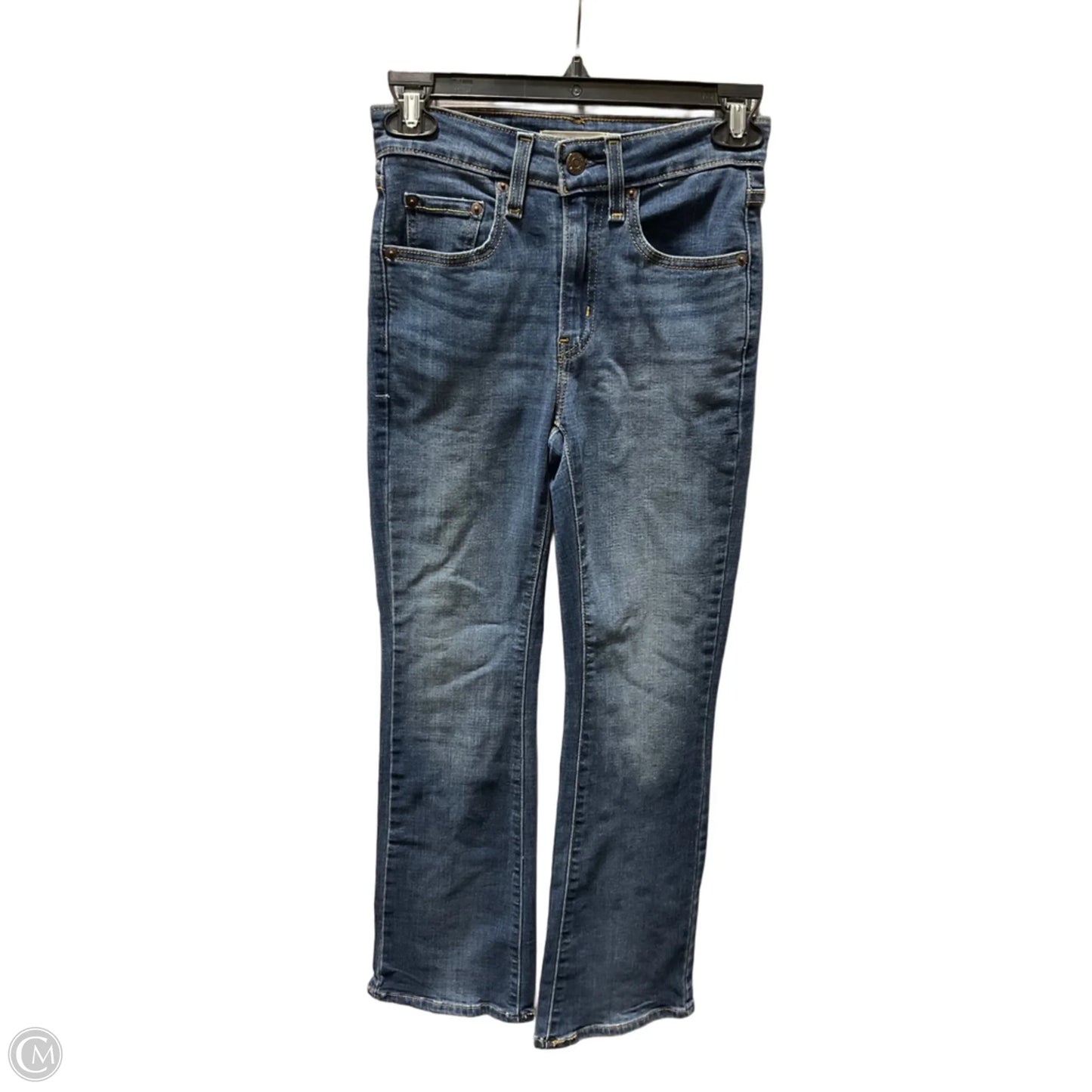 Jeans Boot Cut By Levis In Blue, Size: 0