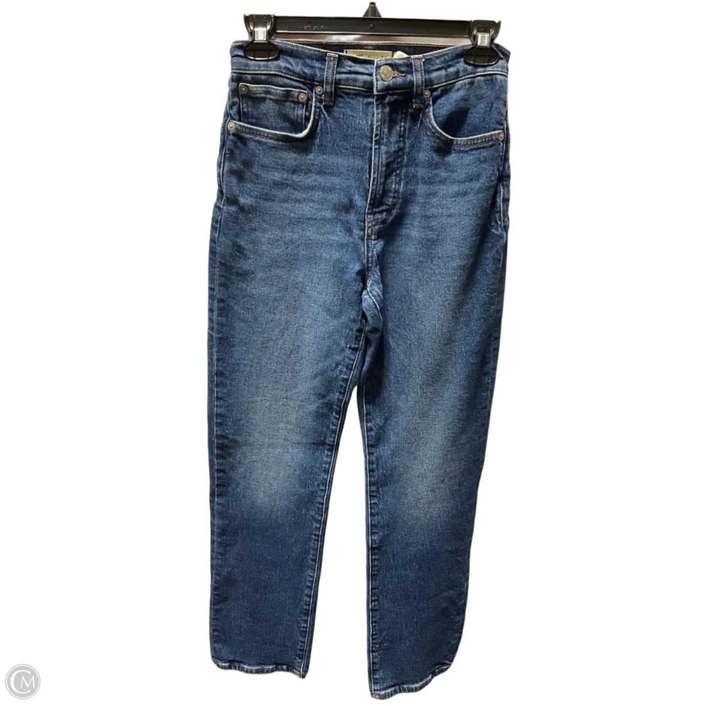 Jeans Straight By Madewell In Blue, Size: 0