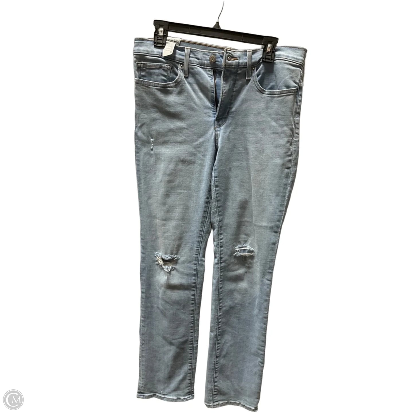 Jeans Straight By Levis In Blue, Size: 10