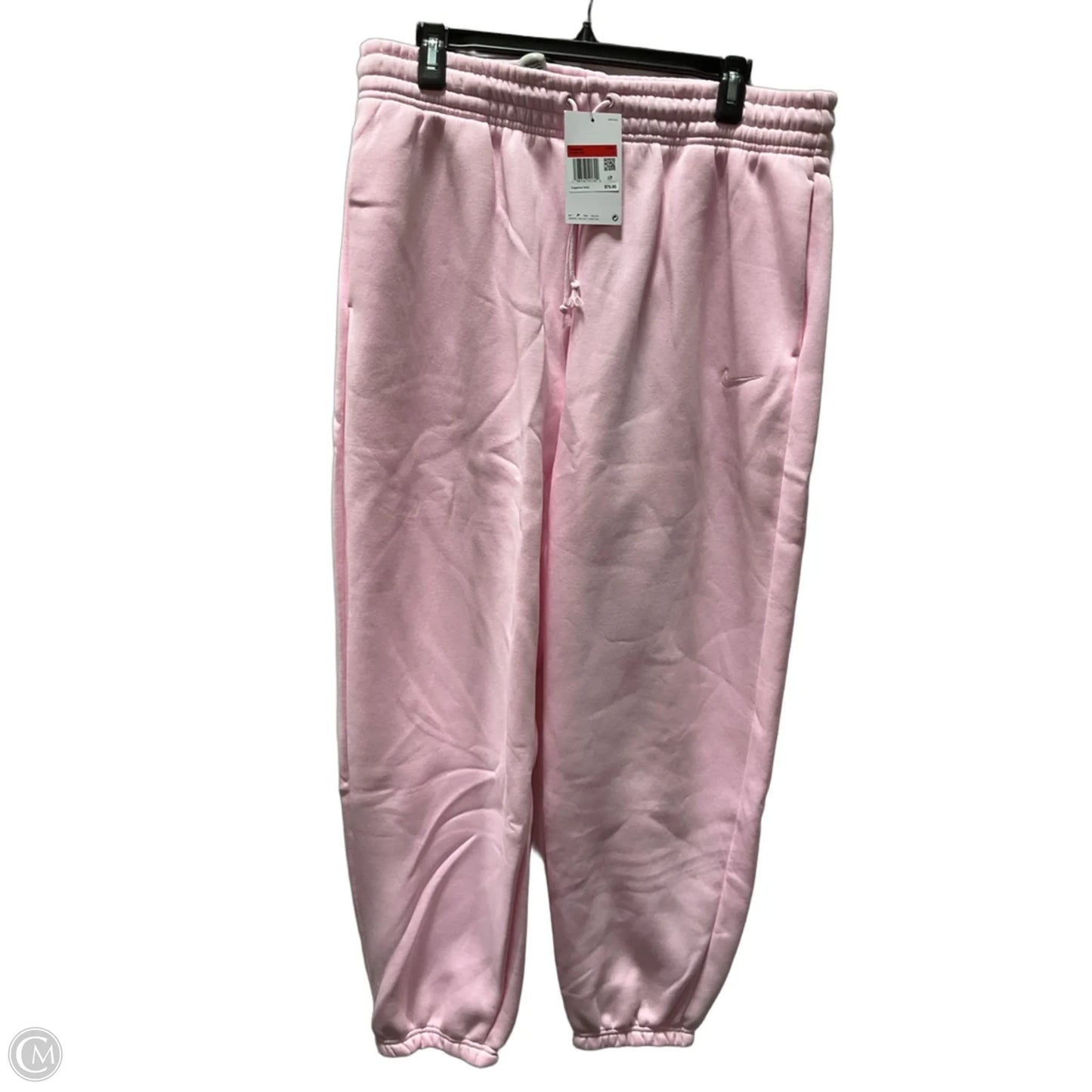 Athletic Pants By Nike In Pink, Size: L