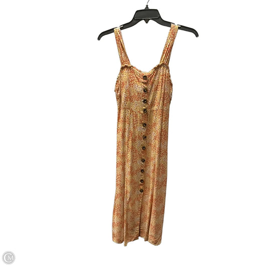 Dress Casual Midi By Japna In Floral Print, Size: M