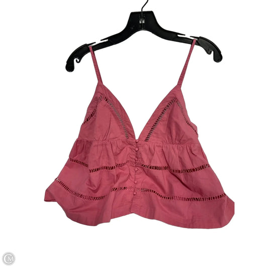 Top Sleeveless By Free People In Pink, Size: Xl