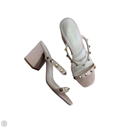 Shoes Heels Block By Altard State In Pink, Size: 8