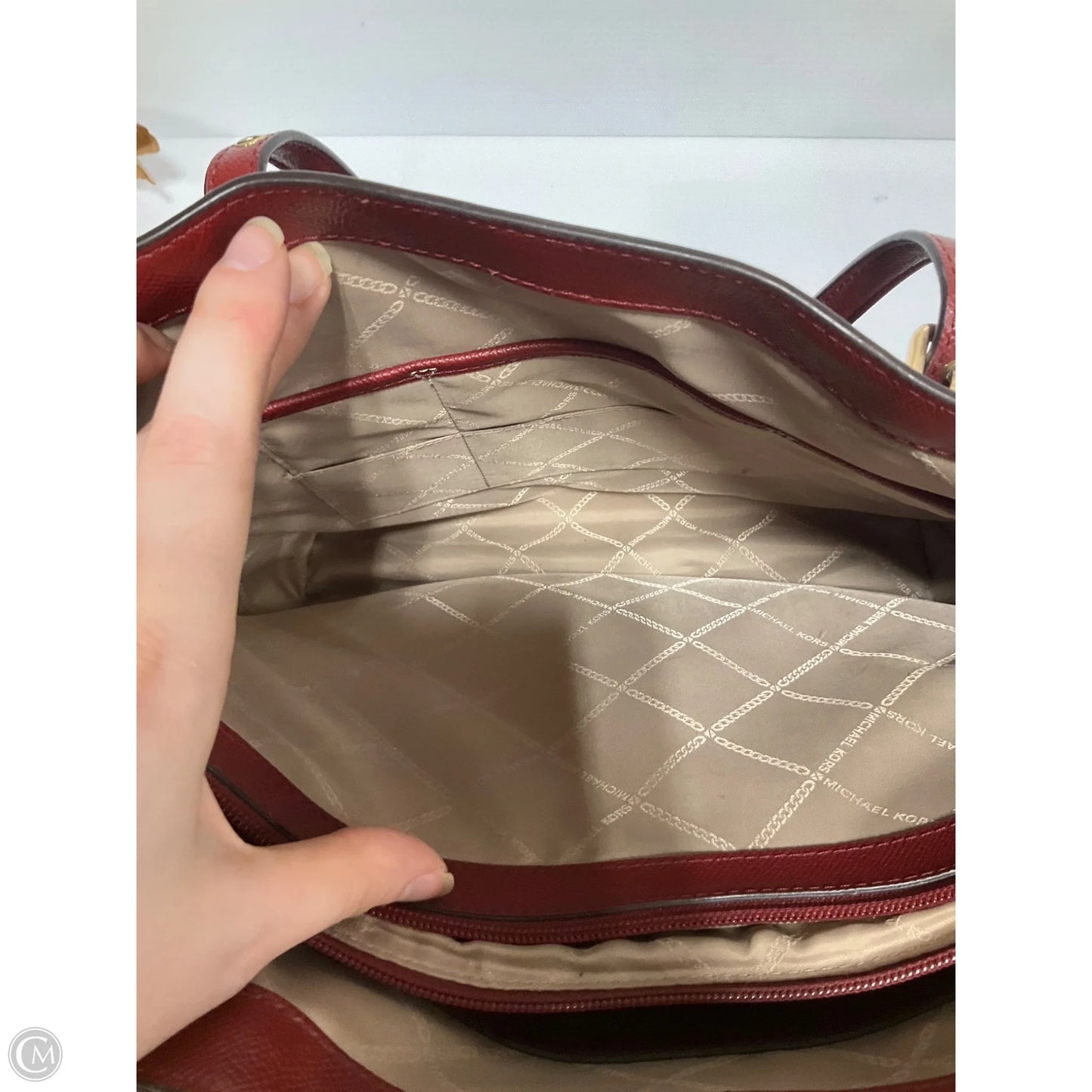 Handbag Designer By Michael Kors, Size: Large