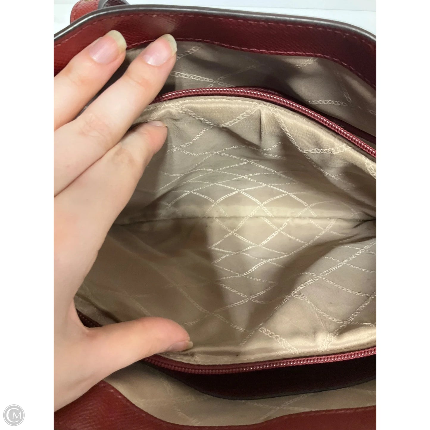 Handbag Designer By Michael Kors, Size: Large