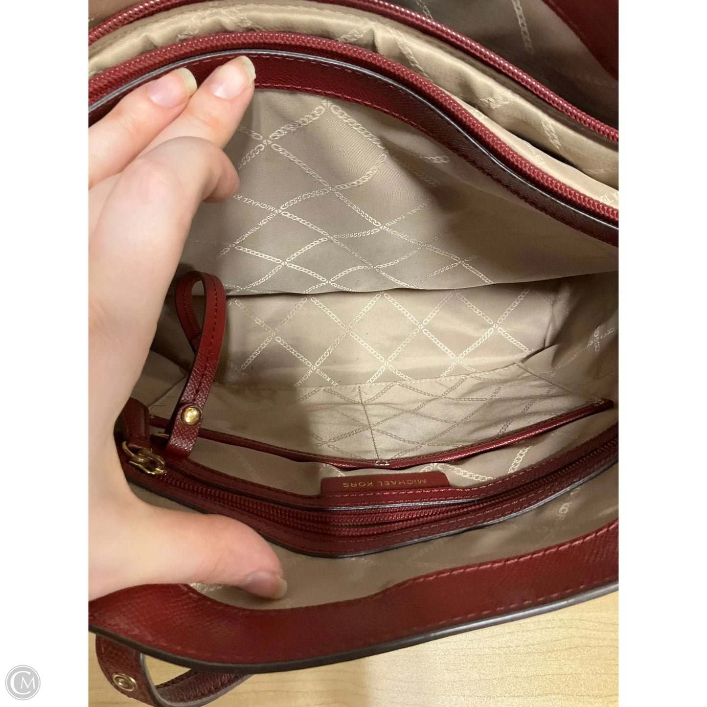 Handbag Designer By Michael Kors, Size: Large