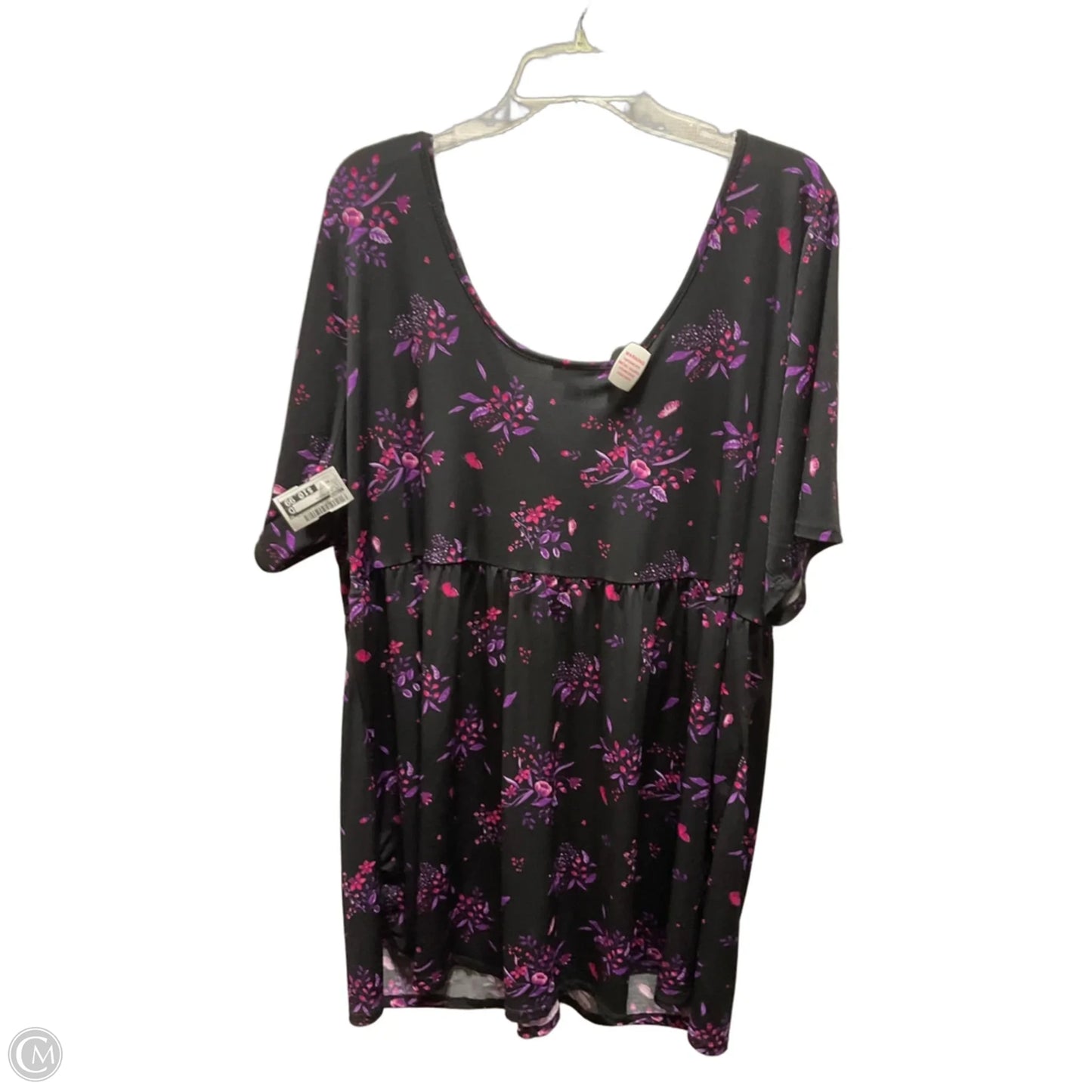 Top Sleeveless By Torrid In Black, Size: 4x