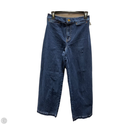 Jeans Wide Leg By Madewell In Blue, Size: 2