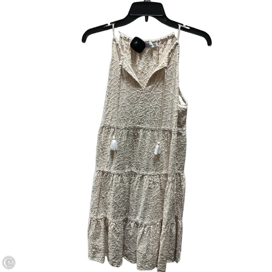 Dress Casual Midi By Vineyard Vines In Tan, Size: Xs