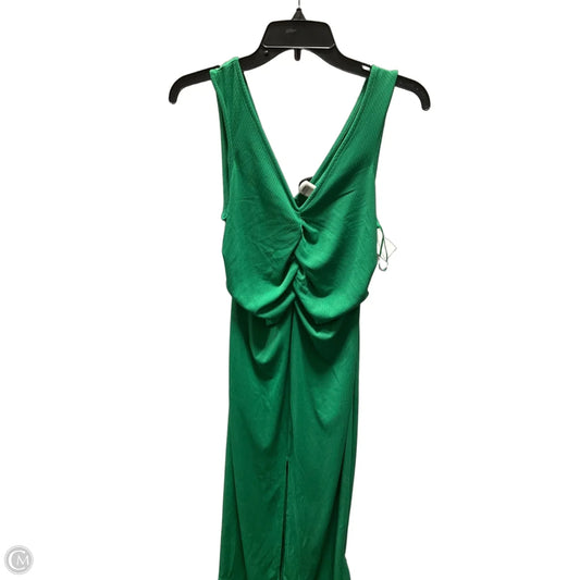 Dress Casual Maxi By Cme In Green, Size: M